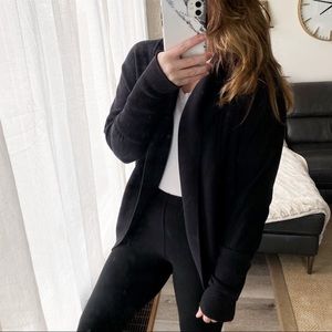 Aritzia Wilfred Diderot Black Cocoon Sweater